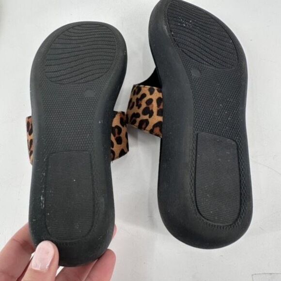 New Centro Point Women’s Leopard Flip Flop Platform Size 7.5 - Picture 7 of 9